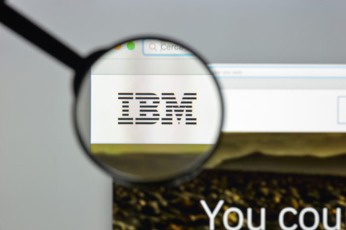 IBM image via shutterstock