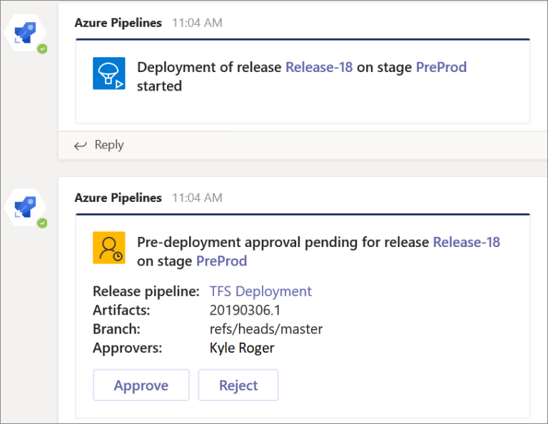 Azure Pipelines app for Microsoft Teams will ping you updates on builds
